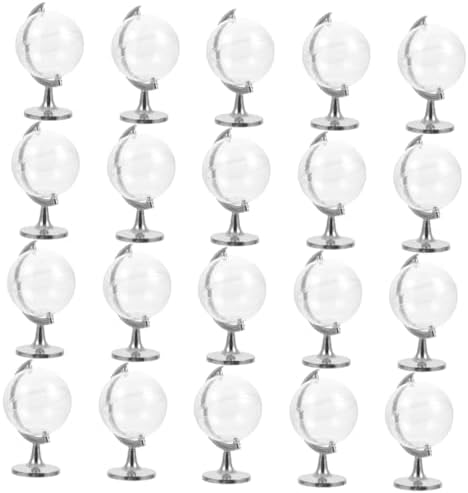 Cabilock 20pcs Earth Shaped Candy Boxes Mini Luggage Party Favor Elegant Packaging