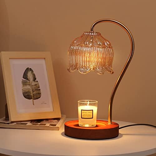 GEEZO Fragrance Candle Warmer Lamp with Timer and Dimmer