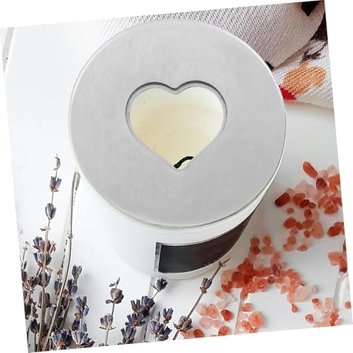 Elegant Stainless Steel Candle Holder Set for Small Jars