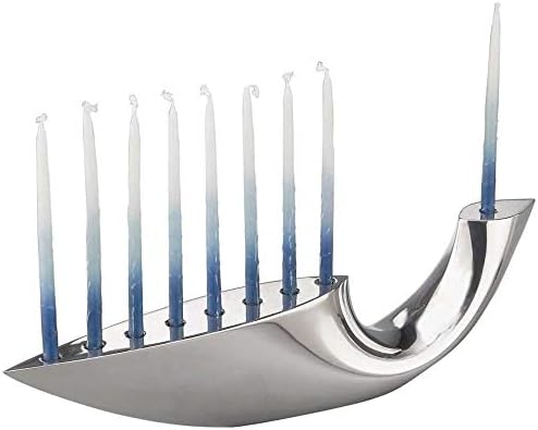 Nambe Illume Menorah 9 Branches 14-Inch Metal Alloy