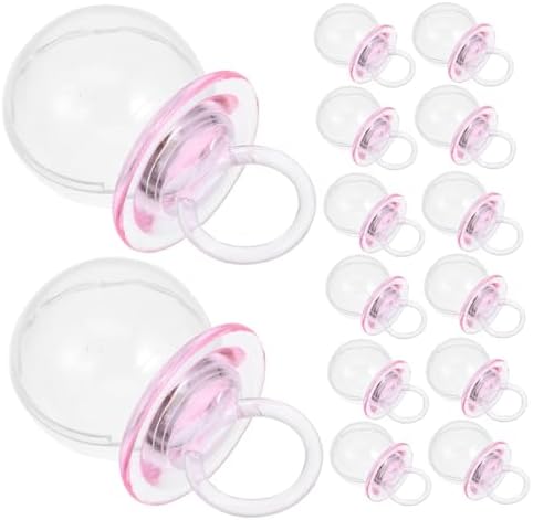 Unomor 20pcs Cute Pacifier Ring Candy Boxes for Party Favors