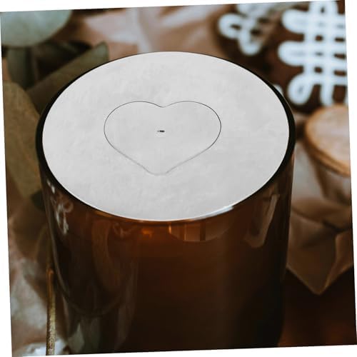 Elegant Stainless Steel Candle Holder Set for Small Jars