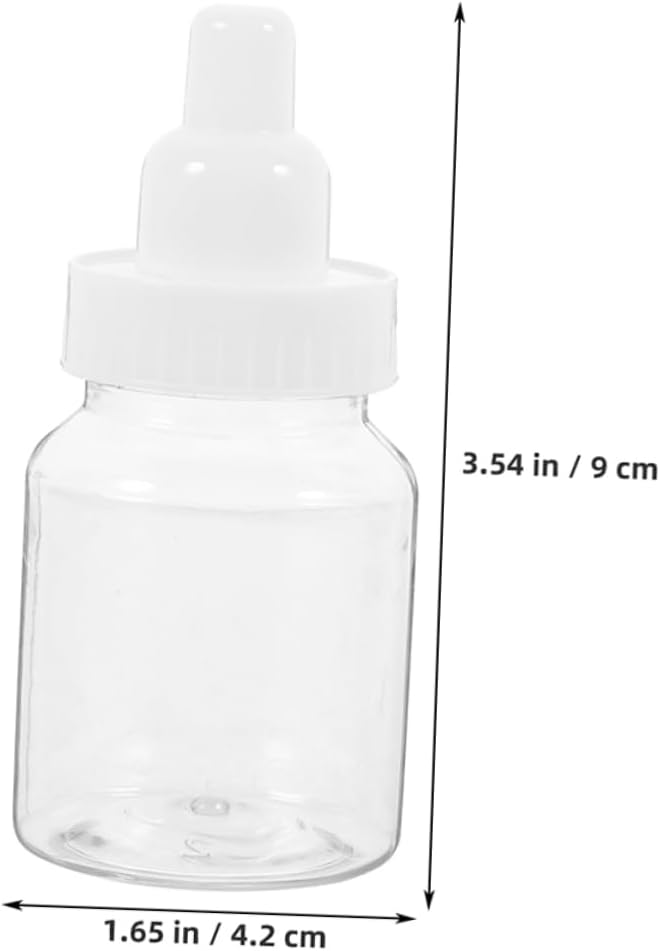 KOMBIUDA 10pcs Shower Candy Containers Bottle Party Favors