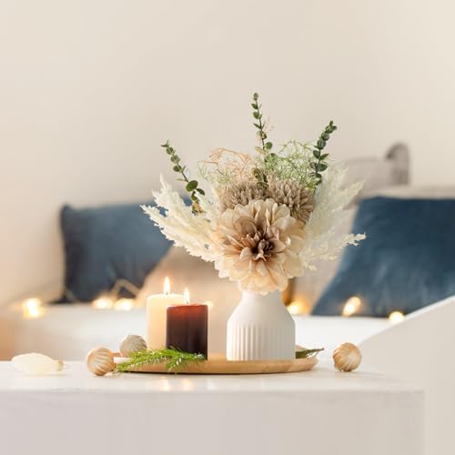 Mkono Artificial Flower Arrangement 135 Inch Centerpiece Decor