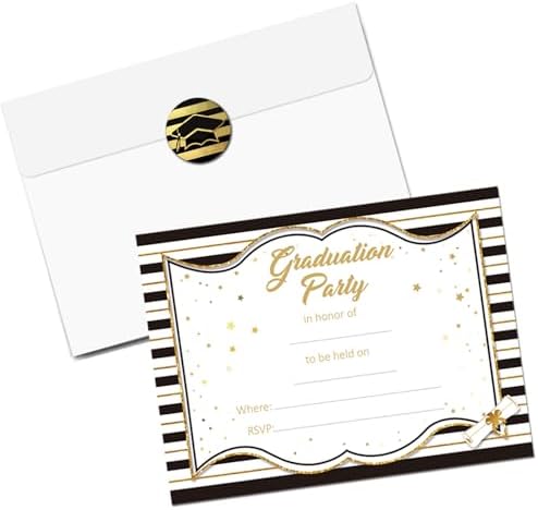 Omgouue Graduation Party Invitations 32Ct