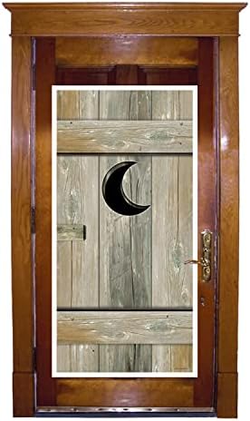 Beistle Western Outhouse Door Covers Set of 3 5x30