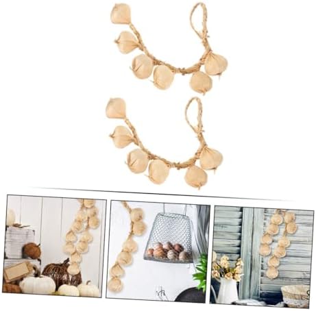 Artificial Garlic String Decor for Home and Event Setup