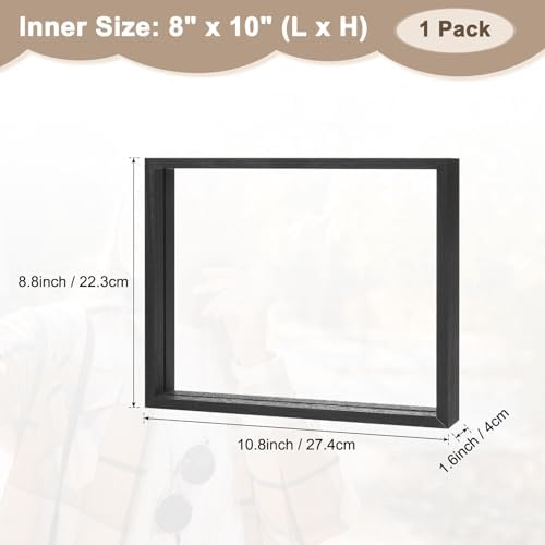 Wooden Pressed Flower Frame 8 x 10 Inch Black