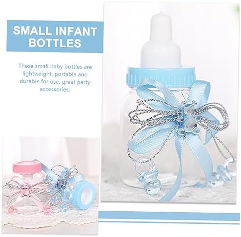 KOMBIUDA 12pcs Shower Candy Favors Bottle Boxes for Boys and Girls