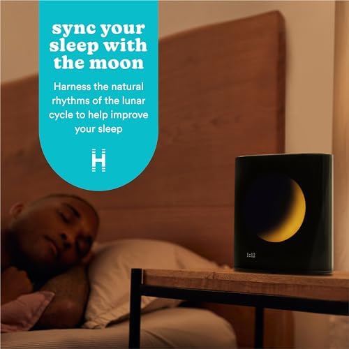 Homedics Sound Sleep Moon Dream Sound Machine and Alarm Clock with Bluetooth