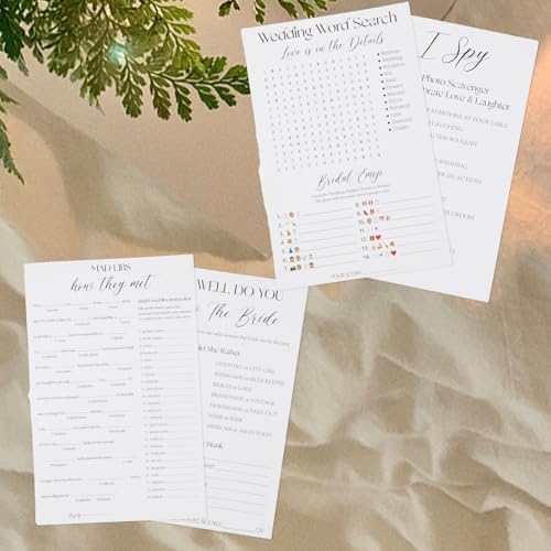 Leislite Bridal Shower Games for Guests