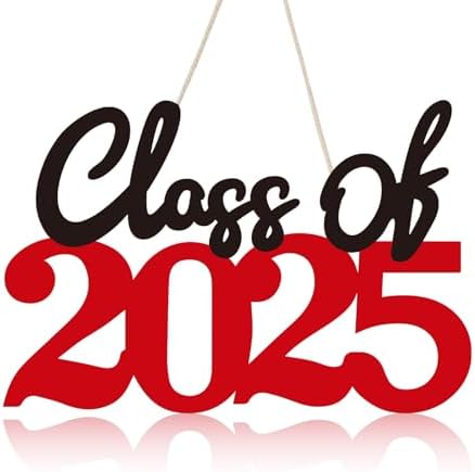 2025 Graduation Wooden Sign Decor