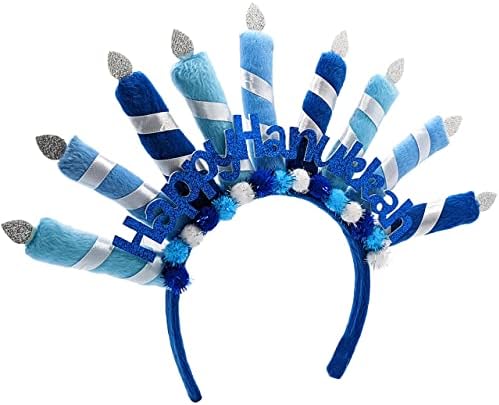 The Dreidel Company Menorah Headbands 4-Pack