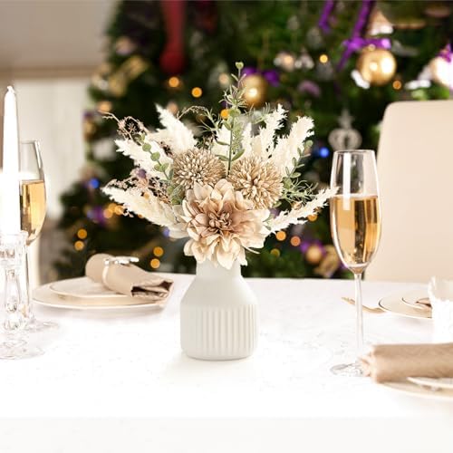 Mkono Artificial Flower Arrangement 135 Inch Centerpiece Decor