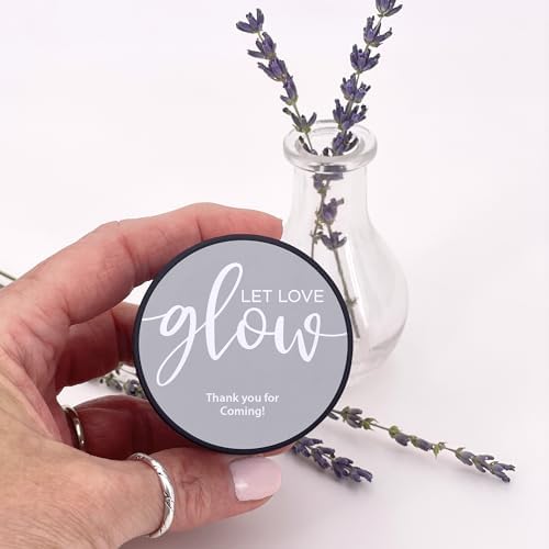 Custom Candles with Personalized Black Tin