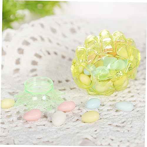 PRETYZOOM 20pc Pineapple Candy Boxes for Parties
