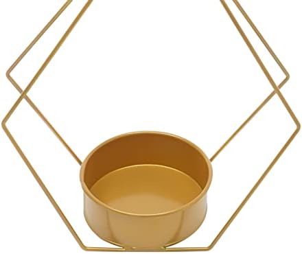 10pcs Metal Geometric Gold Centerpiece for Weddings