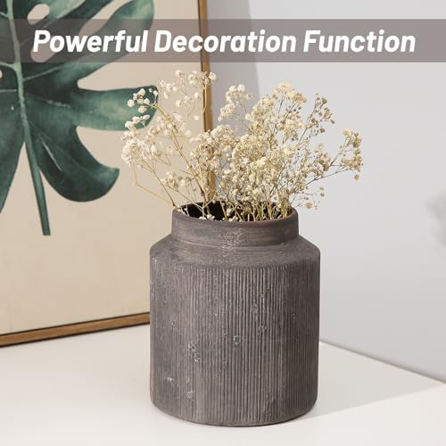 Rustic Vase for Home Decor 61 Inch Ceramic