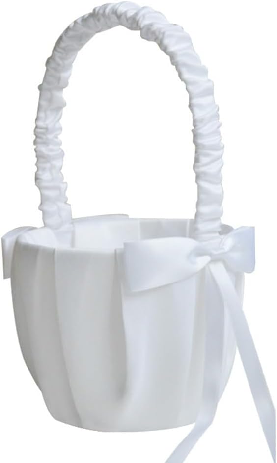 Wedding Flower Girl Baskets with Handle