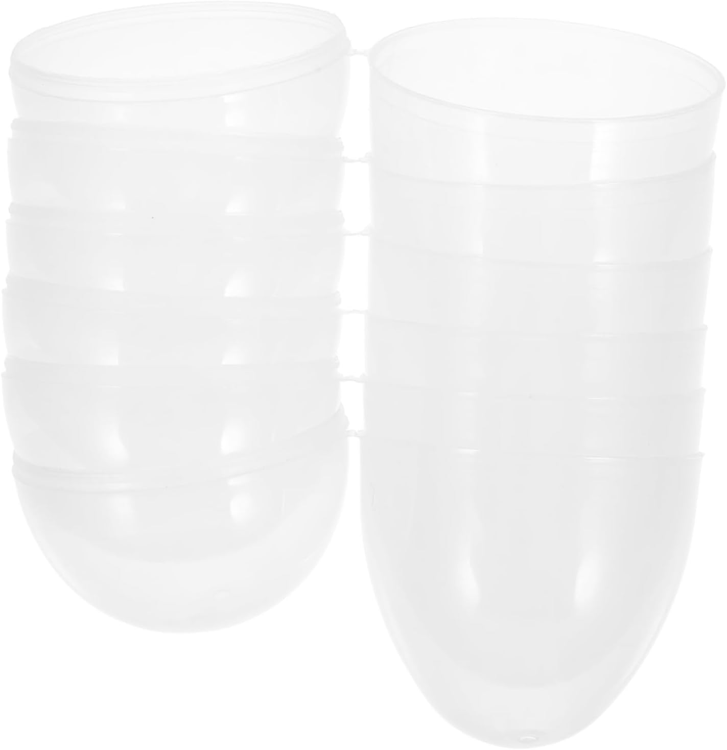 Unomor 6Pc Fillable Easter Egg Set with Openable Shells