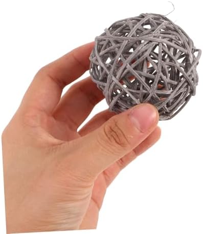 Cabilock 42pcs Rattan Decorative Balls for Home Decor