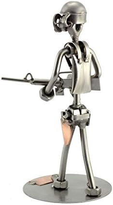 Soldier Steelman24 Nuts Bolts Sculpture Figurine