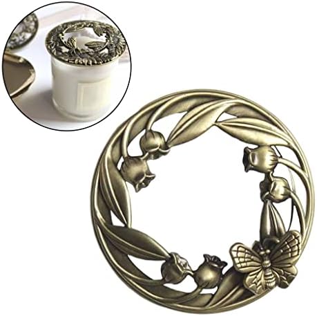 Candle Topper Shade Jar Lid Sleeves for Jar Candles - Butterfly Design
