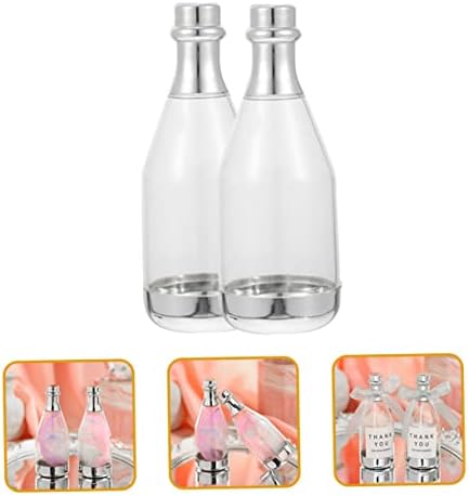KOMBIUDA 10pcs Wedding Candy Boxes Mini Bottle Containers for Party Favors