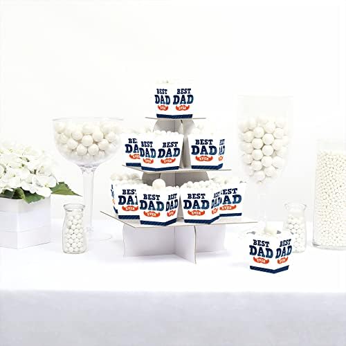 Big Dot of Happiness Happy Fathers Day Mini Candy Boxes Set of 12