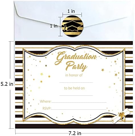Omgouue Graduation Party Invitations 32Ct