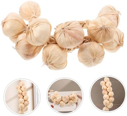 Cabilock Artificial Garlic Garland Wall Hanging Decor