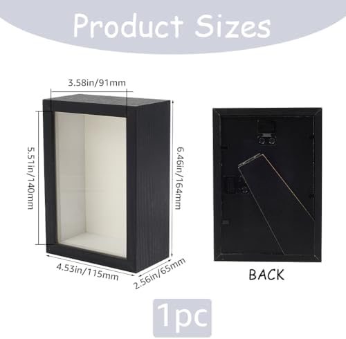 Shadow Box Frame for Dried Flowers and Keepsakes 64x45x25 Inch