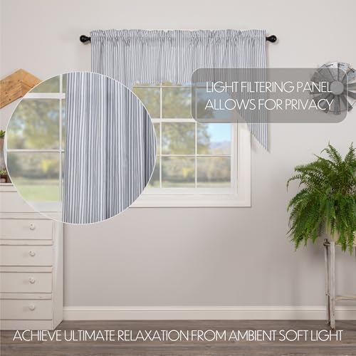 VHC Sawyer Mill Blue 2 Panel Swag Set
