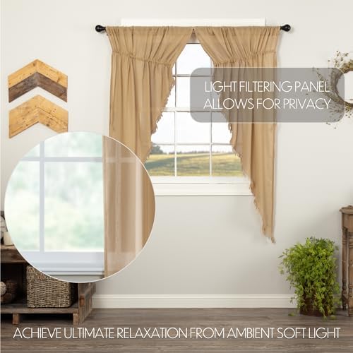 VHC Brands Farmhouse Decor Prairie Panels Set