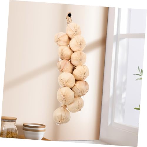 Cabilock Artificial Garlic Garland Wall Hanging Decor
