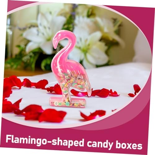 Cabilock 12pcs Flamingo Candy Boxes Treat Storage Wedding Favors