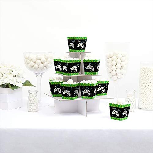 Big Dot of Happiness Game Zone Mini Candy Boxes Set of 12