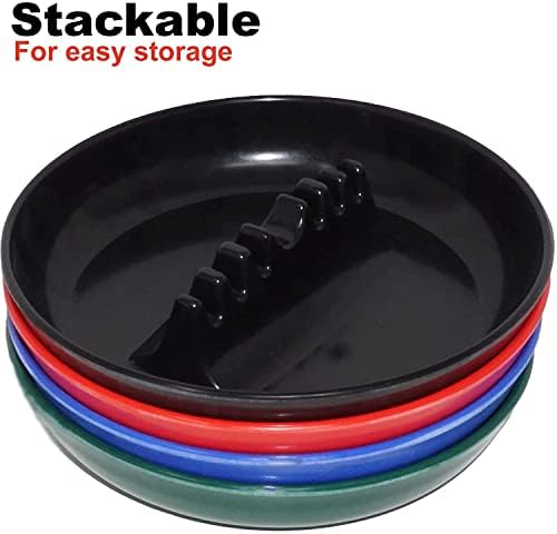 Escest Ash Tray Set of 4 Cigar Cigarette Holders