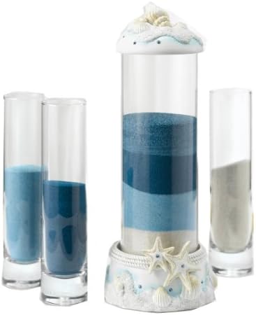 Seashell Wedding Sand Ceremony Set 4-Piece