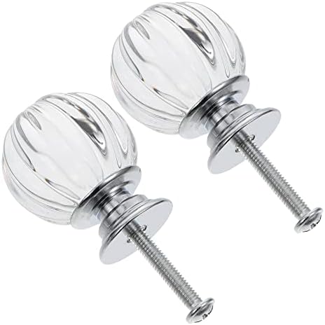Crystal Curtain Finials Set for Modern Decor