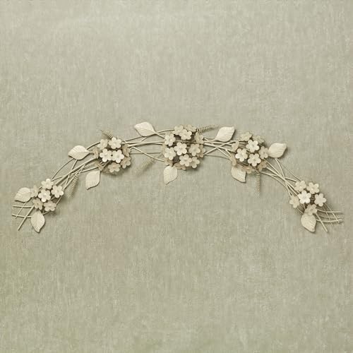 Touch of Class Creamy Gold Hydrangea Wall Sculpture