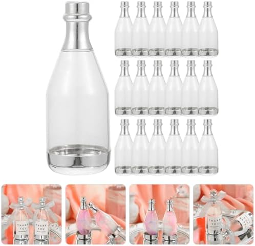 KOMBIUDA Mini Wine Bottle Candy Boxes for Wedding Party Favors