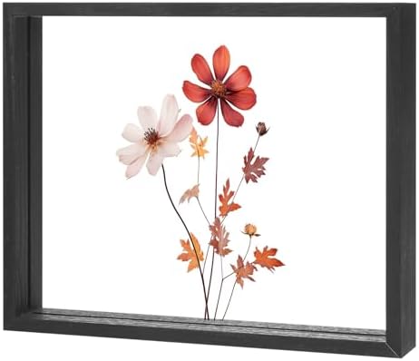 Wooden Pressed Flower Frame 8 x 10 Inch Black