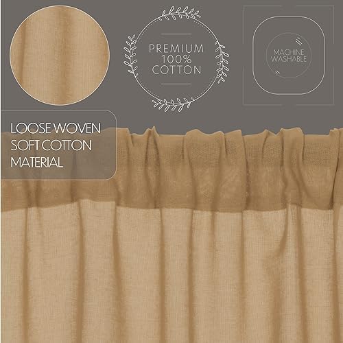 VHC Brands Farmhouse Decor Prairie Panels Set