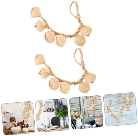 Artificial Garlic String Decor for Home and Event Setup