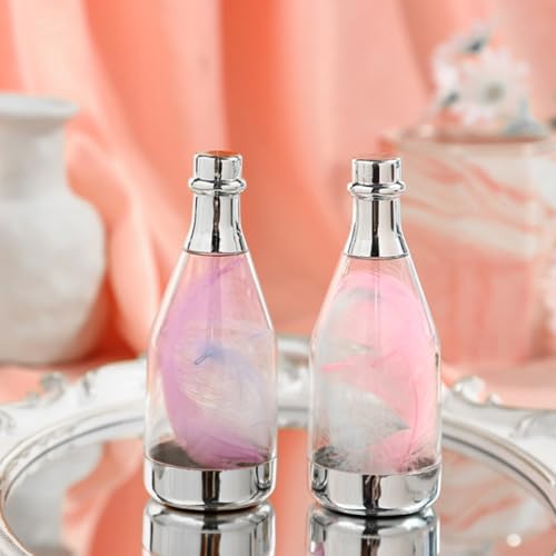 KOMBIUDA Mini Wine Bottle Candy Boxes for Wedding Party Favors