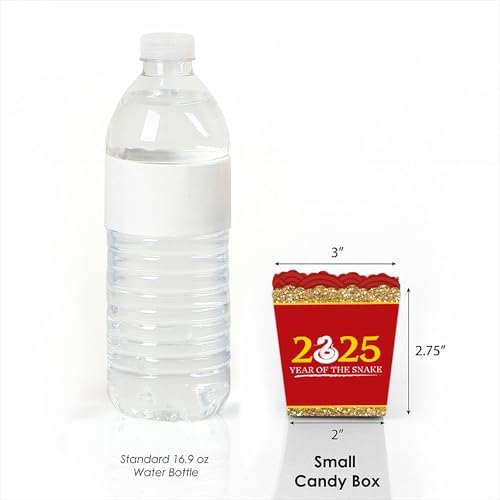 Big Dot of Happiness Party Mini Favor Boxes - Set of 12