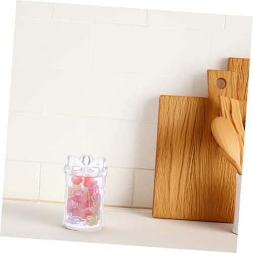 Cabilock 10pcs Plastic Wedding Candy Boxes Creative Containers for Macarons Treats