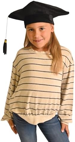 Beistle Unisex Plush Graduation Cap for Kids and Adults
