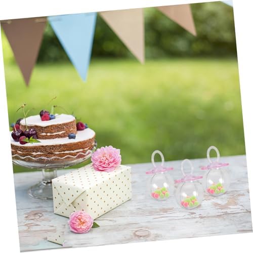 Unomor 20pcs Cute Pacifier Ring Candy Boxes for Party Favors
